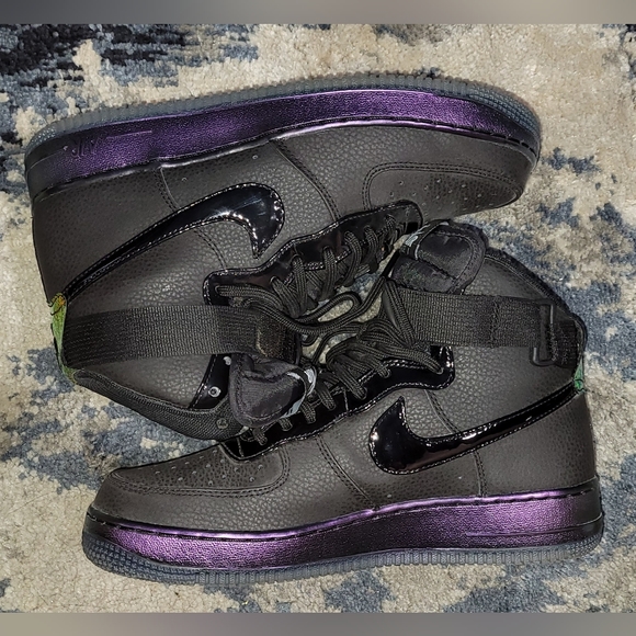 Iridescent nike high top air forces - Picture 1 of 3
